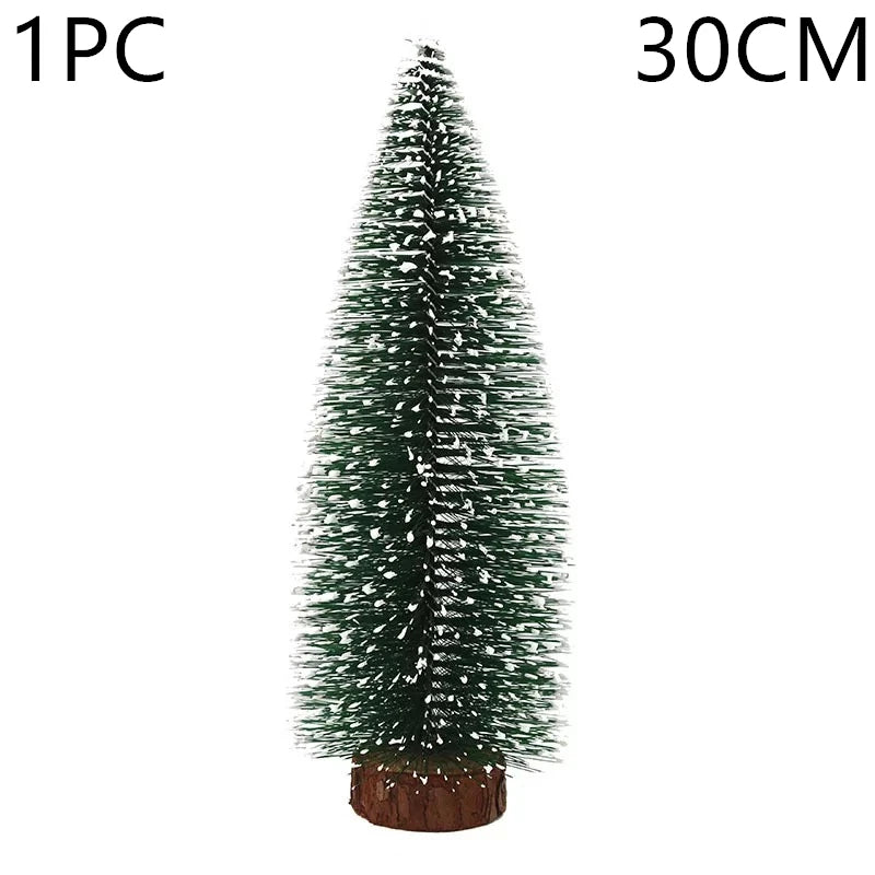 1PC 10/15/20/25/30CM Christmas Decorations For Home Decor Christmas Tree New Year Decorations 2024 Navidad Xmas Gift